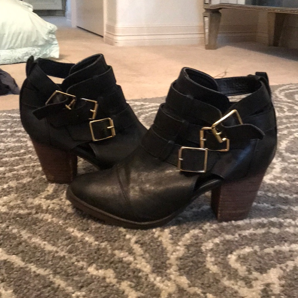 Black booties